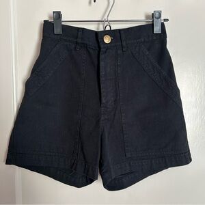 Big Bud Press Classic Work Shorts, Black. Size XS.